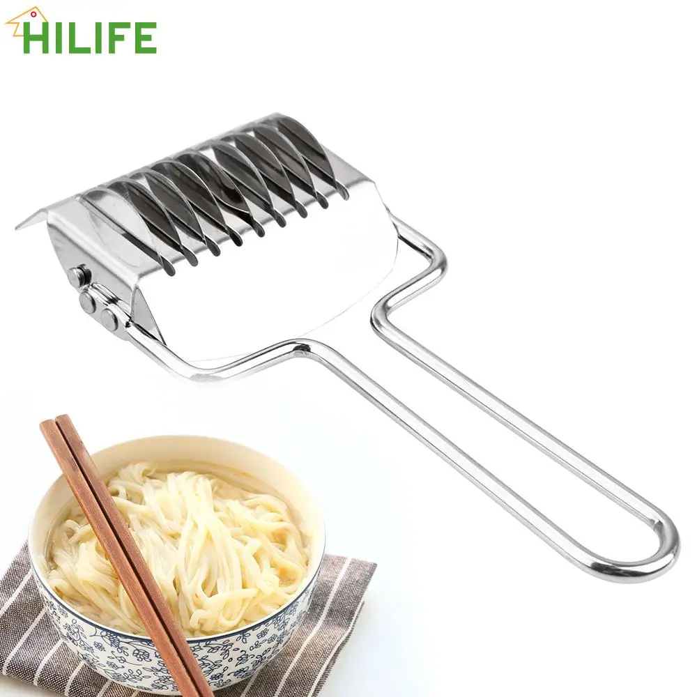 Нож для резки лапши 9 лезвий кухонные приспособления из нержавеющей стали резак