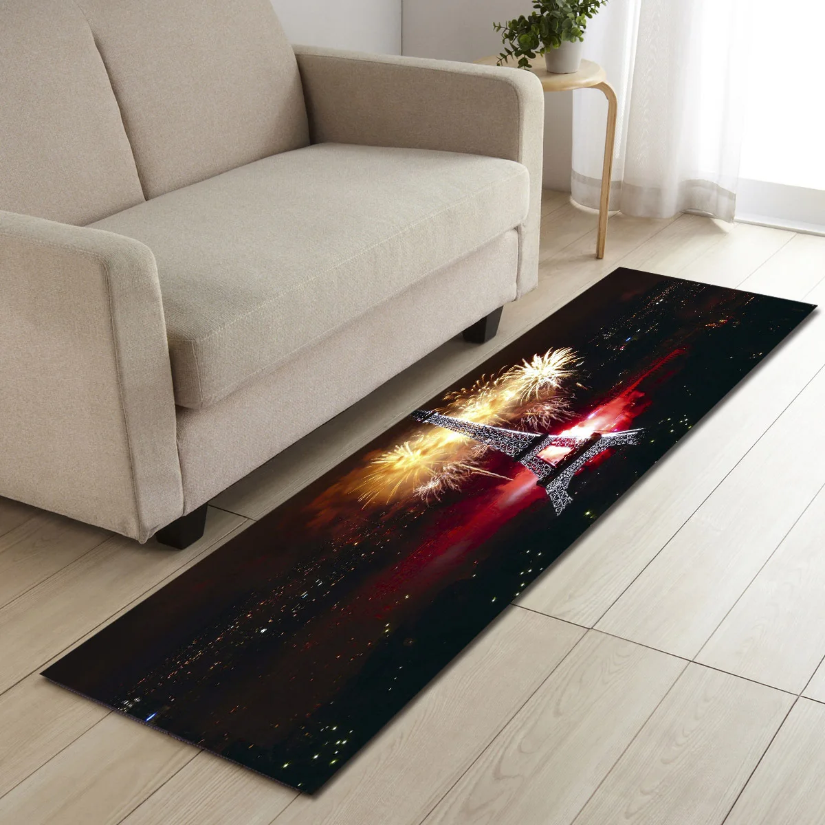 Живописный прямоугольный кухонный ковер Zeegle декоративный для прихожей