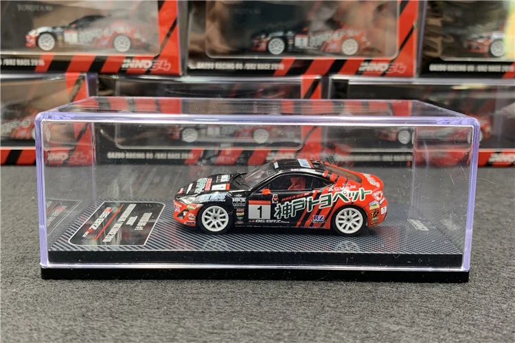 1:64 INNO INNO64 Toyota GT86 #1 ADVAN GAZZO Racing 86 /BRZ Race 2016 литая модель автомобиля|Наземный