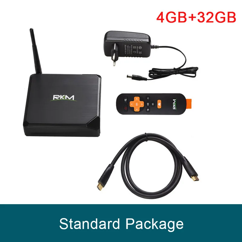 Android 7,1 tv BOX RKM MK39 Rockchip RK3399 4 ГБ 32 ГБ 802.11AC 2,4G 5G 1000M LAN USB3.0 type-c цифровые вывески плеер - Цвет: 4GB 32GB