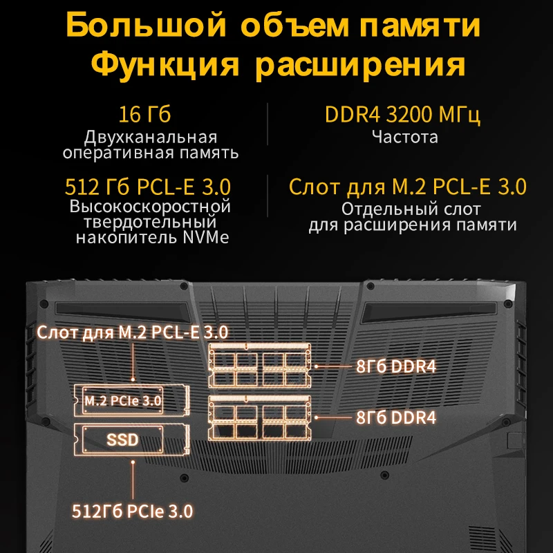 Игровой ноутбук MAIBENBEN Maibook P748 [17.3&quotFHD 144Hz 72%NTSC ADS 16+512Гб SSD AMD Ryzen 7 4800H RTX 2060]Гарантия 1