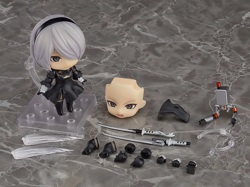 

Аниме Фигурка ниус: Automata #1475 Yorha № 2 Тип B 2B Девушка ПВХ экшн-фигурка игрушка игра Статуя Коллекционная модель кукла подарки 10 см