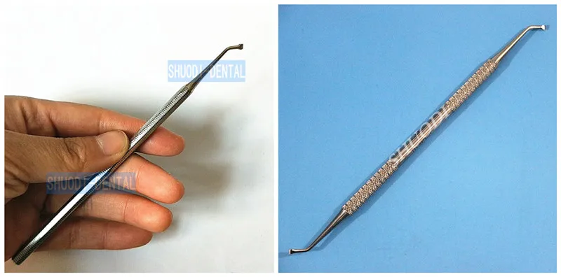 Зубная ортодонтическая проволока Archiwre Distal Bender Cinch Back Instrument, инструмент для ухода за полостью рта с одним концом и двойным концом - Цвет: 2 pieces mixed