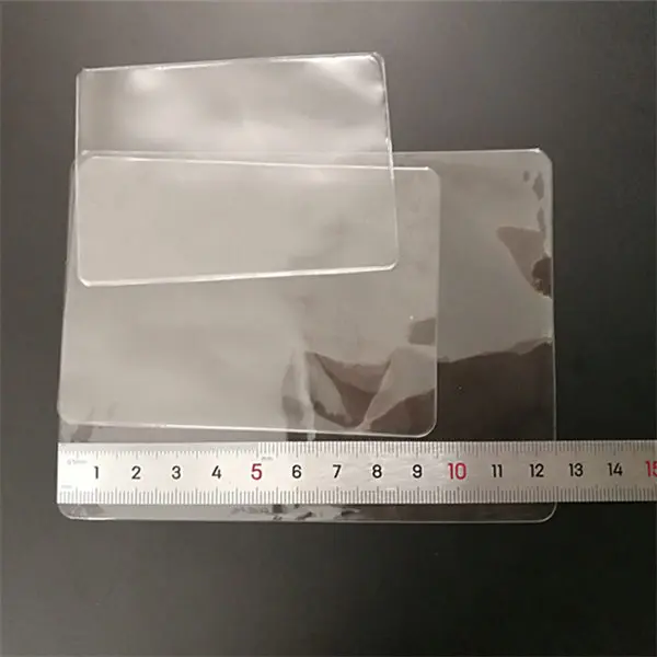 50 шт./лот 6*8 см прозрачные пластиковые пакеты из ПВХ для шейкера сделай