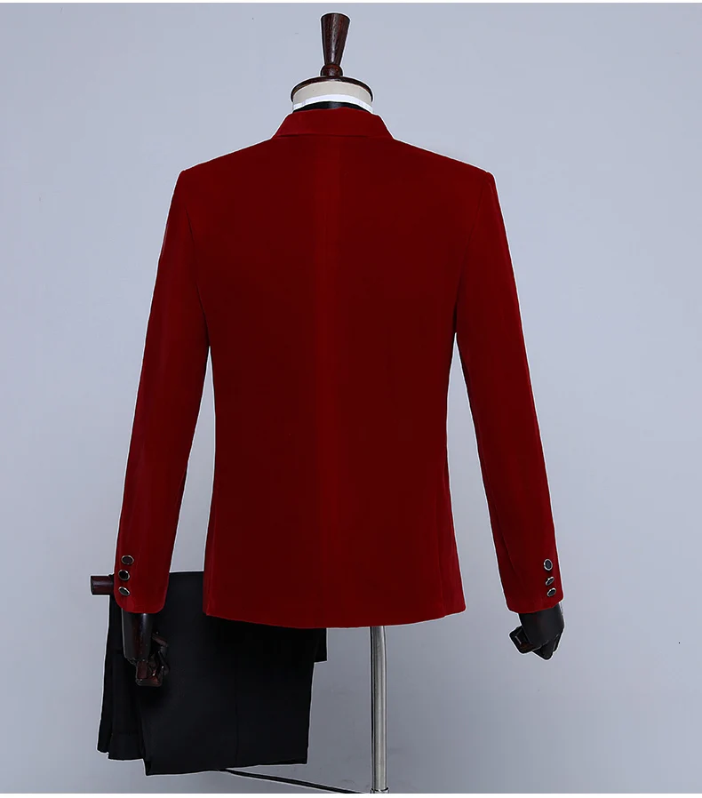 PYJTRL мужской классический комплект из двух частей черный зеленый фиолетовый