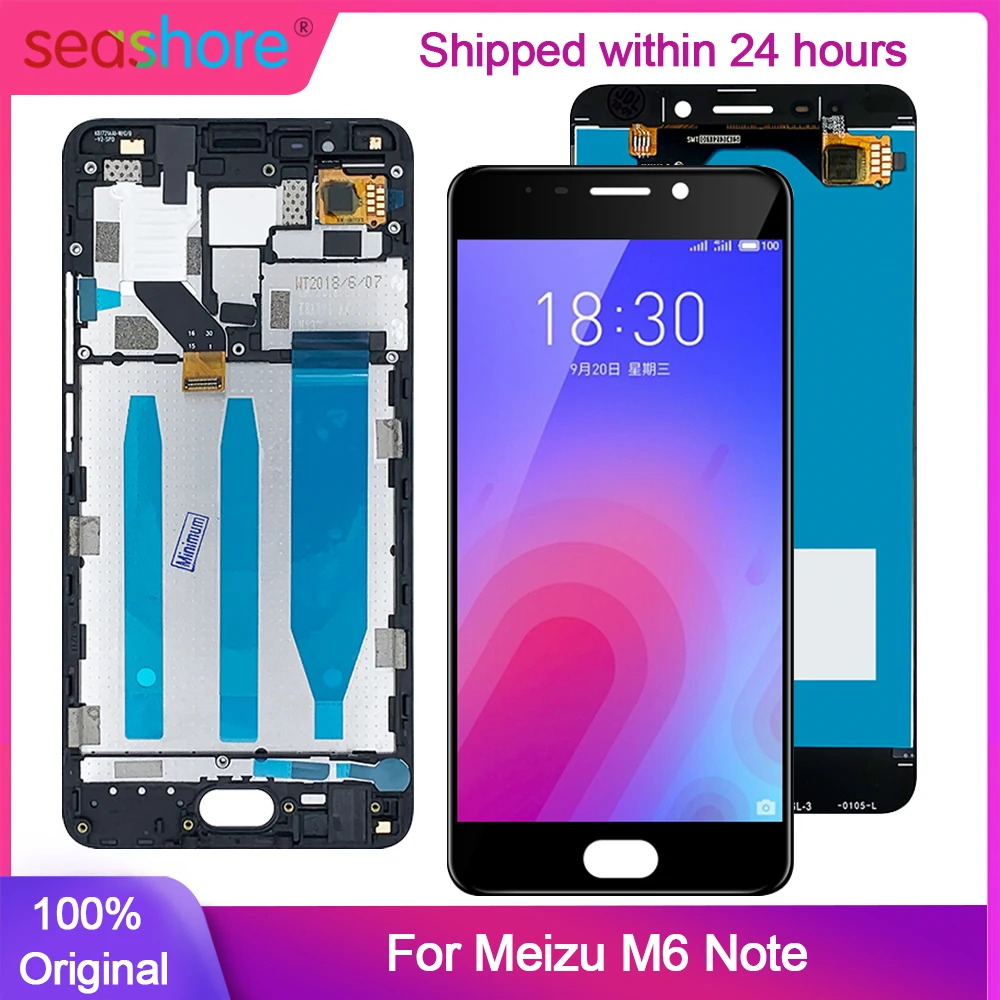 

Original Display For Meizu M6 Note Display Touch Screen For Meizu M6Note LCD Display Digitizer Replacement Part M721 M721H M721Q