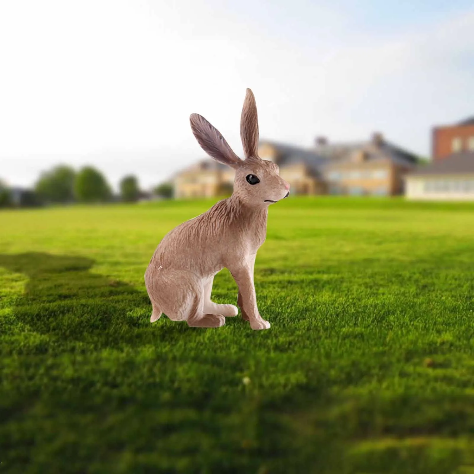 

Easter Mini Cute Rabbit Animal Ornaments Doll Model Craft Gift Decoration DIY Home Garden Courtyard Easter Rabbit Decoration