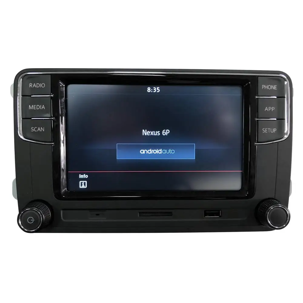 Оригинальное автомобильное радио TAIHONGYU Noname 6RD 035 187B Carplay Android RCD330 RCD340G RCD360 подходит