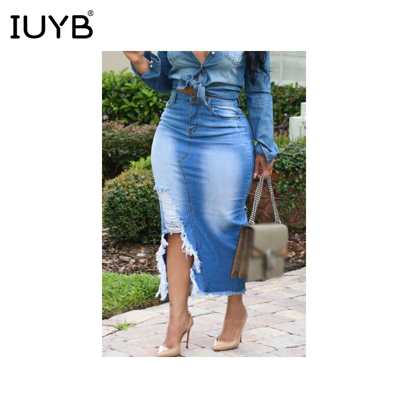 IUYB Весна Высокое качество 2019 сексуальные женские юбки Дамская Империя Твердые