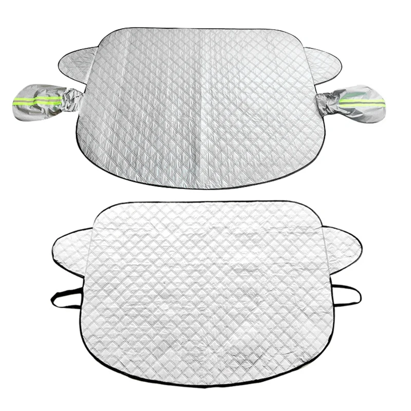

Car Snow Cover Windshield Snow Cover for Car Windshield Ice Cover Winter Car Cover for Snow and Ice 76 Inchx45.3 Inch