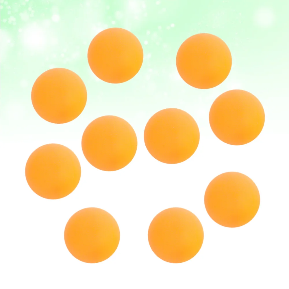 

10 Pcs Pong Balls Premium Table Tennis Balls Advanced Pong Training Balls for School Gym (White)