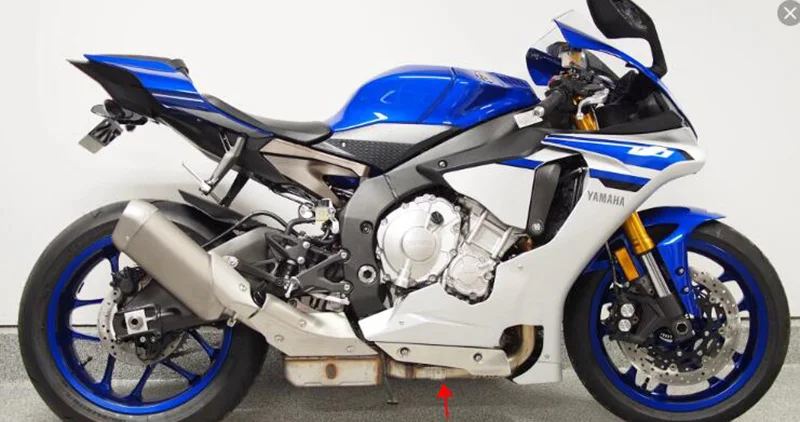 

For Yamaha YZF R1 MT-10 2015-2020 Motorcycle Exhaust Pipe Connect Tube Middle Link Connection Muffler Escape Silencer Tip Baffle