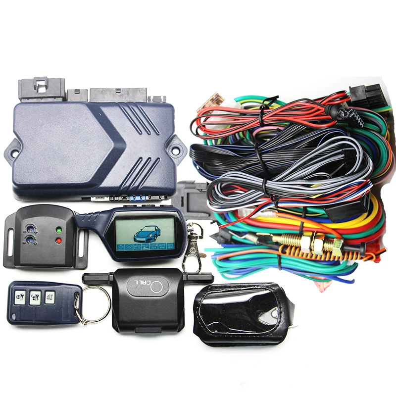 B9 только для русской Twage двухсторонняя Автомобильная сигнализация + запуск