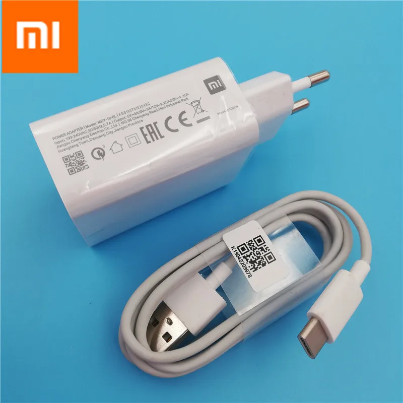 EU and cable Новое 27 Вт Оригинальное Беспроводное зарядное устройство Xiaomi 20 Вт Макс 15 в применяется к Xiaomi Mi9 MiX 2S Mix 3 Qi EPP10W для iPhone 11 XS XR XS Max - Цвет: EU and cable