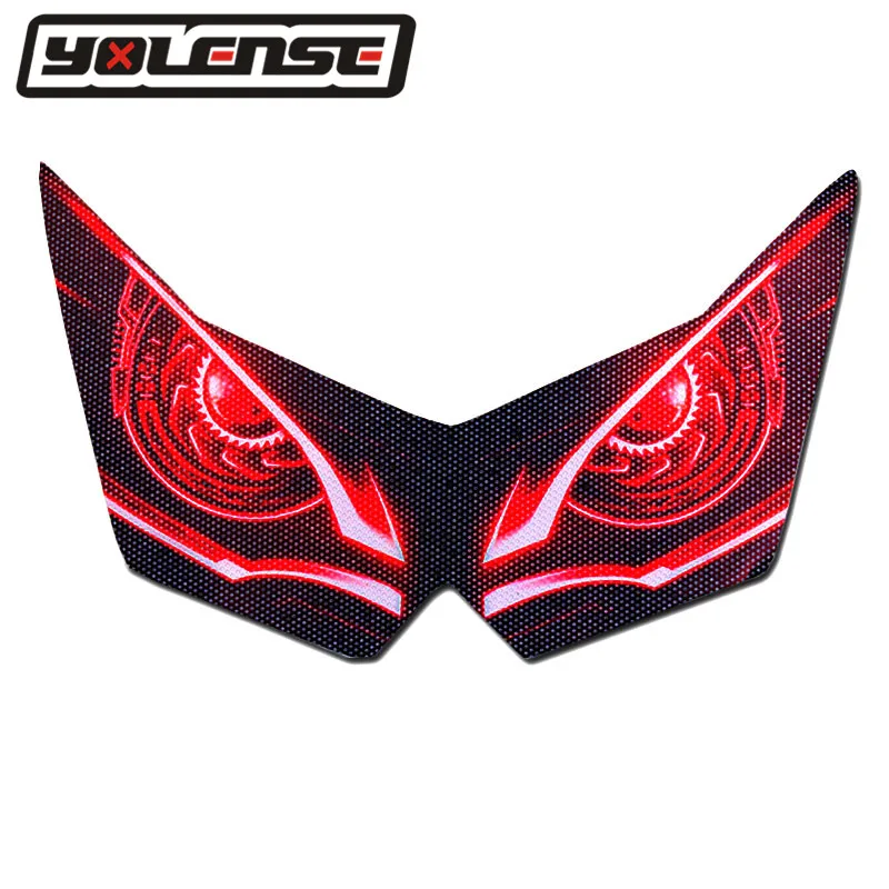 

For KAWASAKI Z750 Z750R Z1000 Z 750 Z 1000 Motorcycle 3D Front Fairing Headlight Guard Sticker Head light protection Sticker