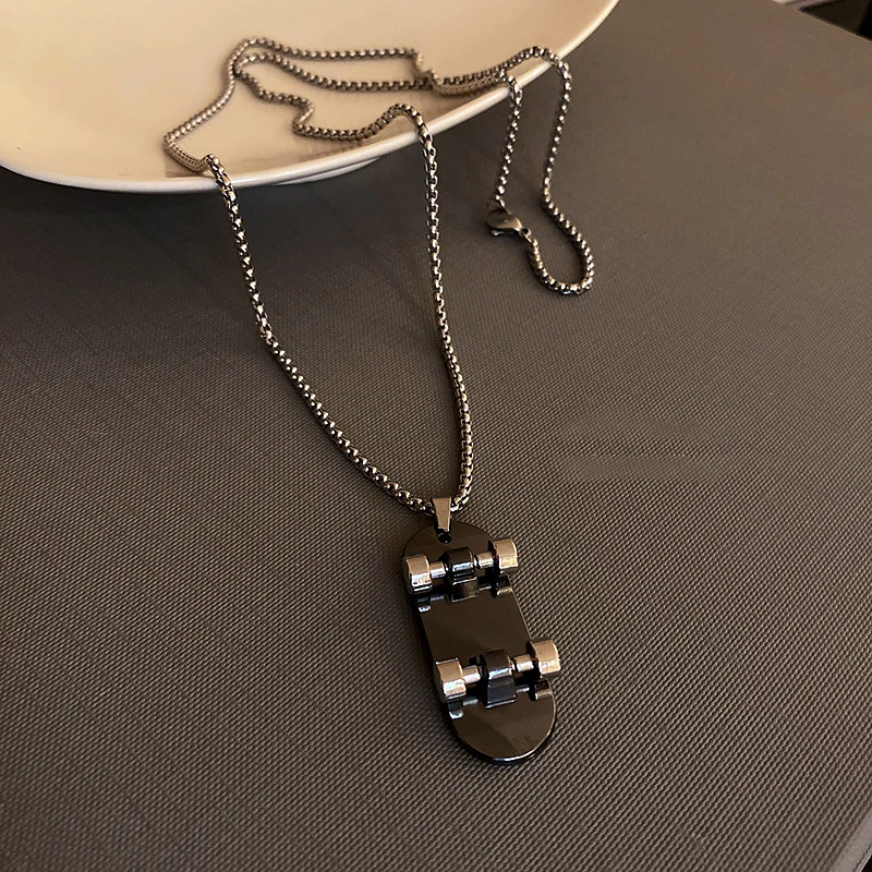 

Модное изысканное колье из нержавеющей стали 316L с геометрической искусственной цепью для женщин и девушек высококачественное ювелирное из...