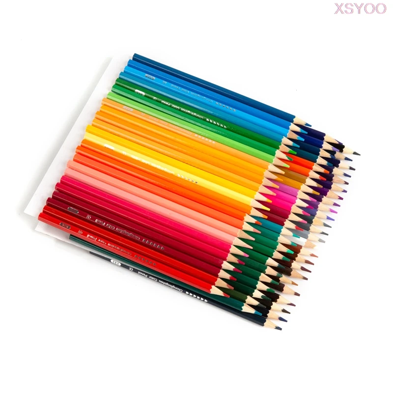 XSYOO 72 цвета карандаш lapis de cor художественная живопись цветные карандаши для