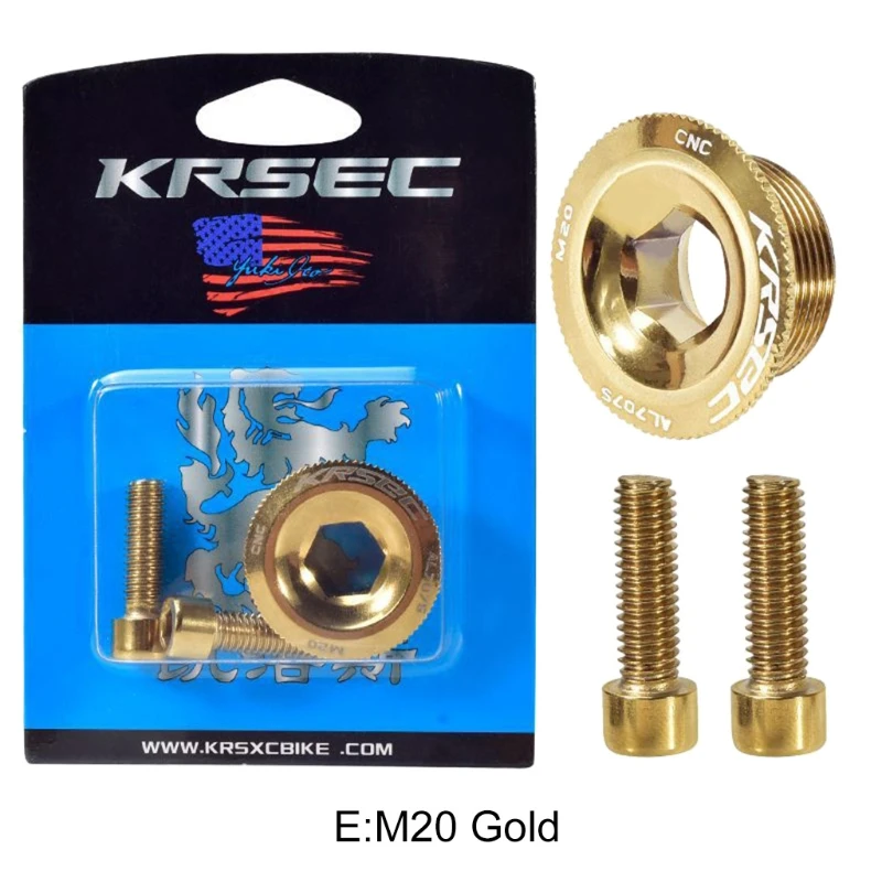 Крышка шатуна велосипеда крышка дюйма M15/M18/M20 алюминиевый сплав | Спорт и