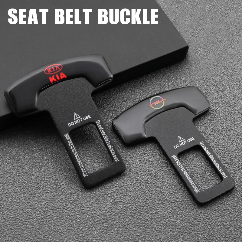 

1/2PCS Car Safety Belts Plug Auto Seat Belt Buckle Clip For Toyota corolla yaris chr auris avensis t25 car styling accessories