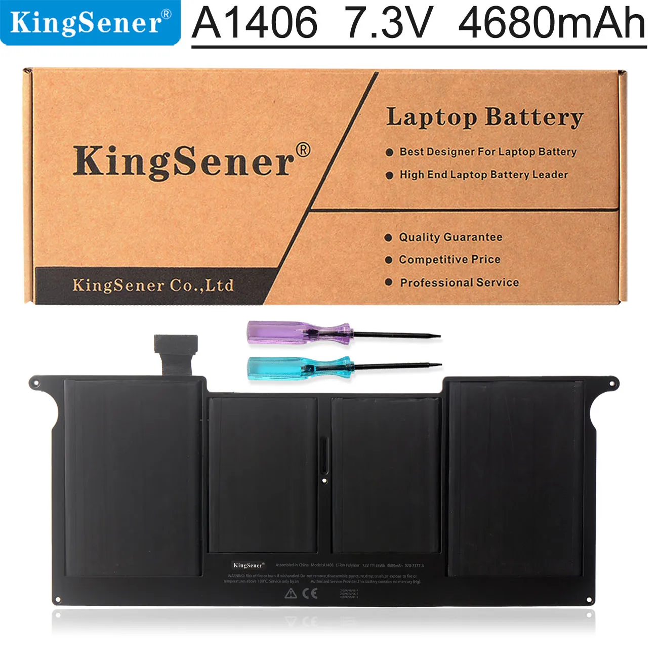 Kingsener A1406 Laptop Battery for Apple MacBook Air 11