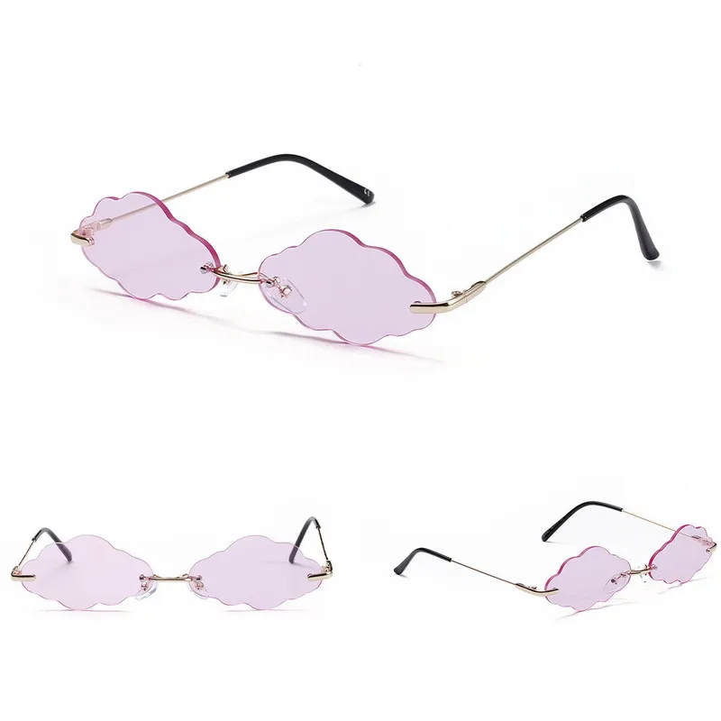 Модные оправы облако солнечные очки винтажные стимпанк прямоугольник женские