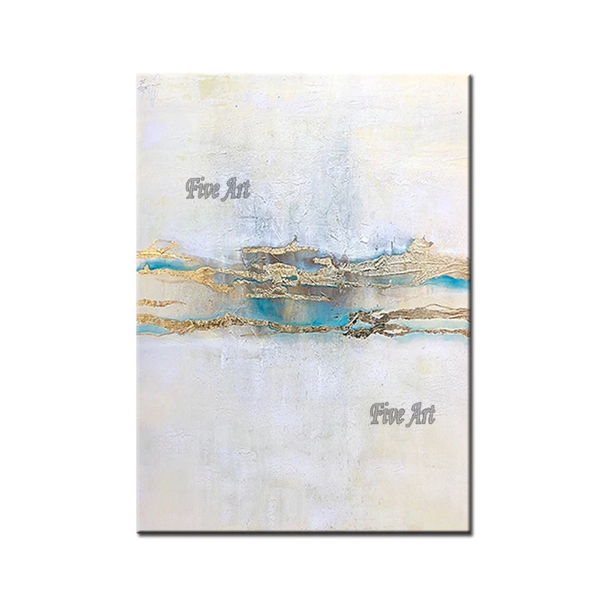 

Simple Abstract Design Light Color Canvas Oil Painting Wall Decor Art Hand-painted Wall Hangings Picture Paintings Artwork