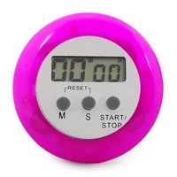 purplewhite digital electronic magnetic kitchen timer