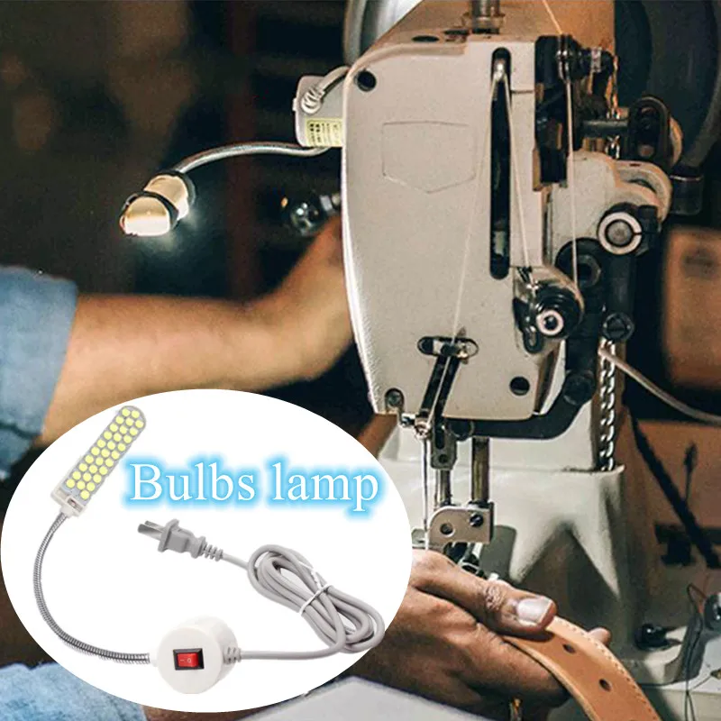 

Super 30 LED US/EU Plug Lamp Bright Portable Industrial Machine Sewing Machine Magnetic Mounting Base 1.5W 220V
