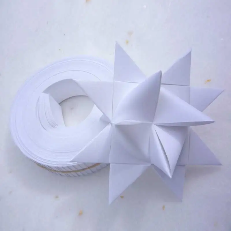

120pcs 5mm White DIY Paper Folding Paper Art Quilling Origami Material MDJ998