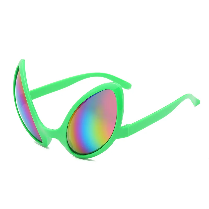 

Funny Aliens Costume Glasses ET Sunglasses Rainbow Lenses Halloween Party Props Favors Accessories for Adults and Kids
