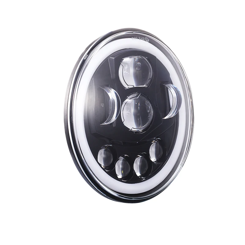 Новые 7 ''светодиодные фары Дневные ходовые огни проектор для Lada 4x4 urban Niva uaz 2121