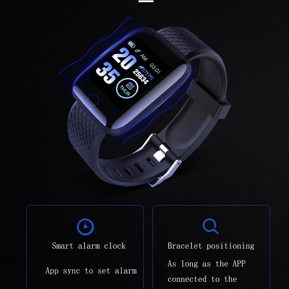 

Smart Watch Health Wristband Sports Watch Blood Pressure Heart Rate Pedometer Fitness Tracker Smart Bracelet Waterproof#G30