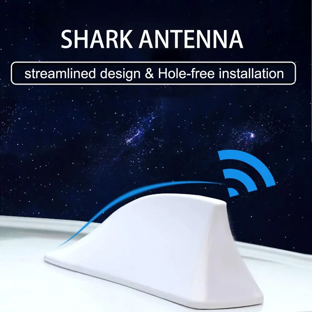 Автомобильный радиоприемник Акулий плавник автомобильный FM-сигнал дизайн для