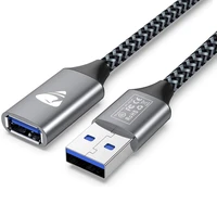 nylon usb 3 0 extension cable male to female for computer camera printer hard drive gamepad high speed transfer data cords