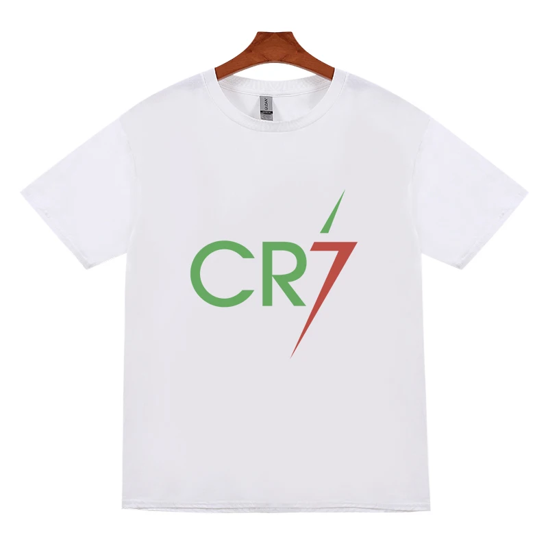 Спортивная футболка CR7 с изображением звёзд Криштиану Роналду для мужчин и