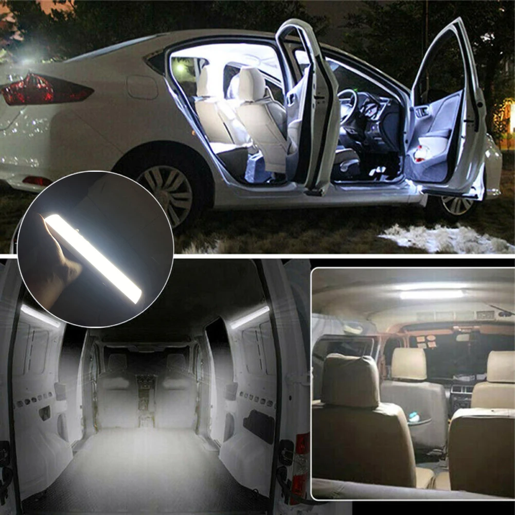 Универсальная Светодиодная лампа 12 В 24 Вт для чтения на потолочном светильнике