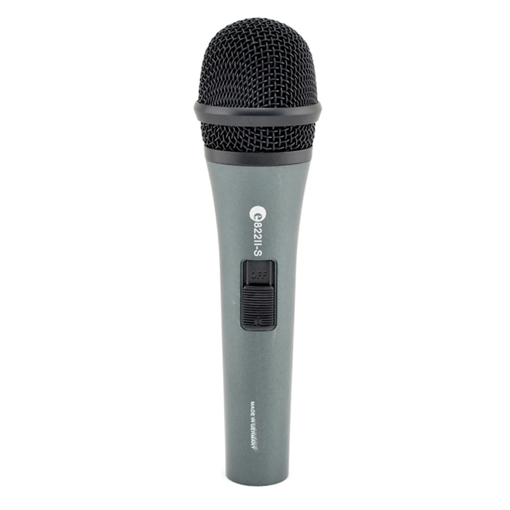 Фото E800 e822II-S микрофон, вокалисты, динамический проводной микрофон sennheisertype Mic для прямого вокала, караоке №5