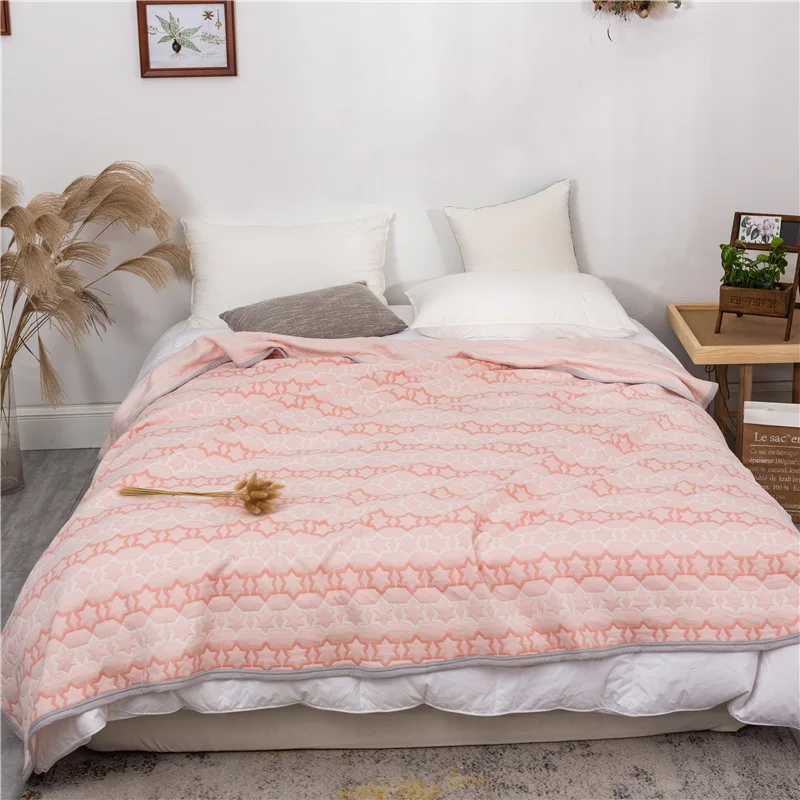 للبيع لحاف صيفي من القطن الناعم مسامي ، ملاءة سرير ، أريكة ، غطاء سرير