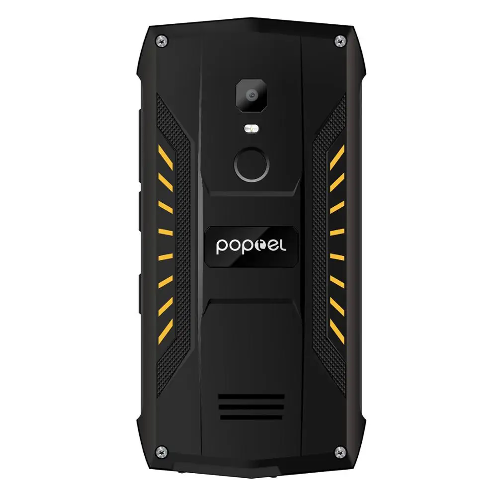 Poptel P8 5," IP68 водонепроницаемый смартфон Android 8,1 четырехъядерный мобильный телефон 2 Гб+ 16 Гб лицевая NFC 4G LTE мобильный телефон экономичный - Цвет: Оранжевый
