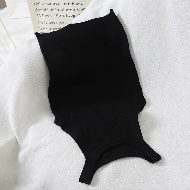 Женский Универсальный жилет с высокой талией однотонный облегающий базовый топ