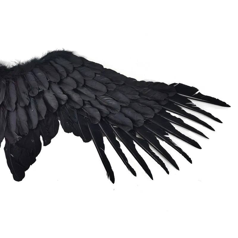 Крылья Ангела белые крылья Ласточки пера черные дьявола для свадебной вечеринки