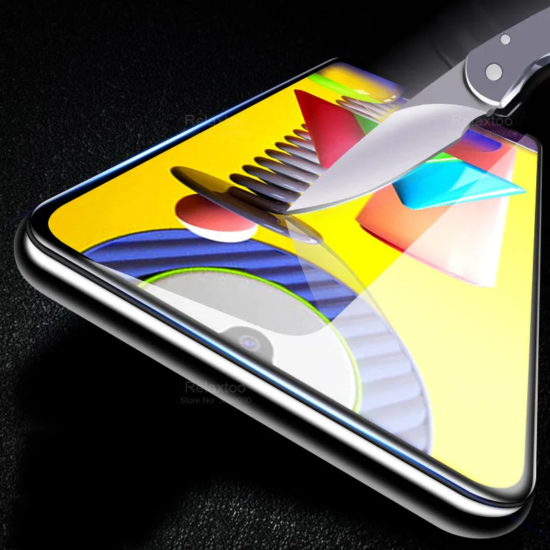 Закаленное стекло для samsung galaxy M31 2 шт. Защитное Samsung M21 M30s защитная пленка экрана