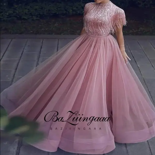 

BAZIIINGAAA роскошное бальное платье, длинное женское платье, 2021, вечерние платья с блестками, вечерние платья для вечеринок, бальное платье разм...