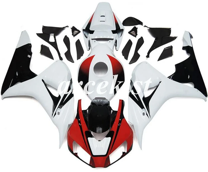 

4 Free Gifts New ABS bike Fairings kit Fit For HONDA CBR1000RR 2006 2007 06 07 Bodywork set Cool Red black white