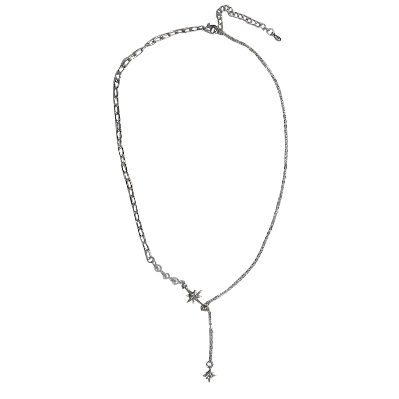 

2021 Fashionable Necklace for Women Choker Pear with Imitate Demond Female Jewelry Pearl Collar Collier Femme Cheap Freeshipping