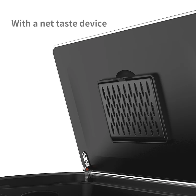 Кухонная корзина для мусора с педалью из нержавеющей стали гостиной и офиса