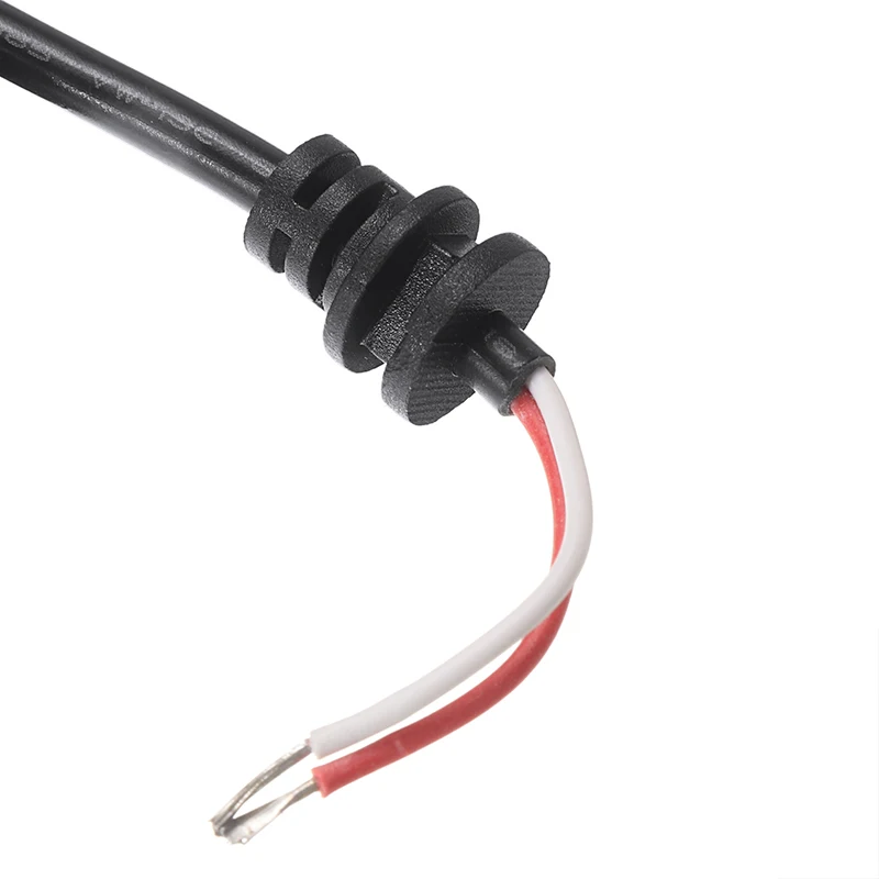 1 шт. Профессиональный прямоугольный черный кабель с углом 90 градусов 5 5x2 мм