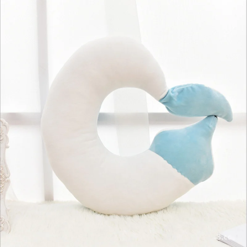 

Cute Fox Neck Pillow Household Portable Cartoon U-Shaped Pillow Outdoor Office Nap Pillow For Airplanes Travel Sleeping Pillow