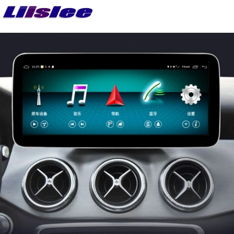 Liandlee автомобильный мультимедийный плеер NAVI CarPlay для Mercedes Benz MB CLA Class 2014 2015 2016 2017 2018