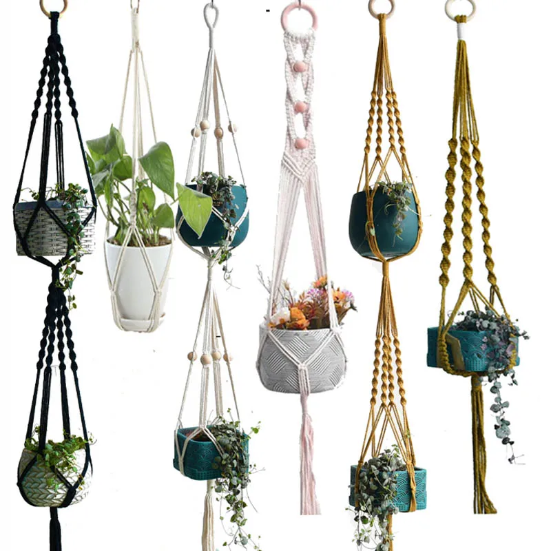 Подвесной лоток для Лидер продаж растений ручной работы подвесная вешалка